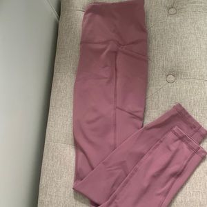 Pink/purple 7/8 leggings